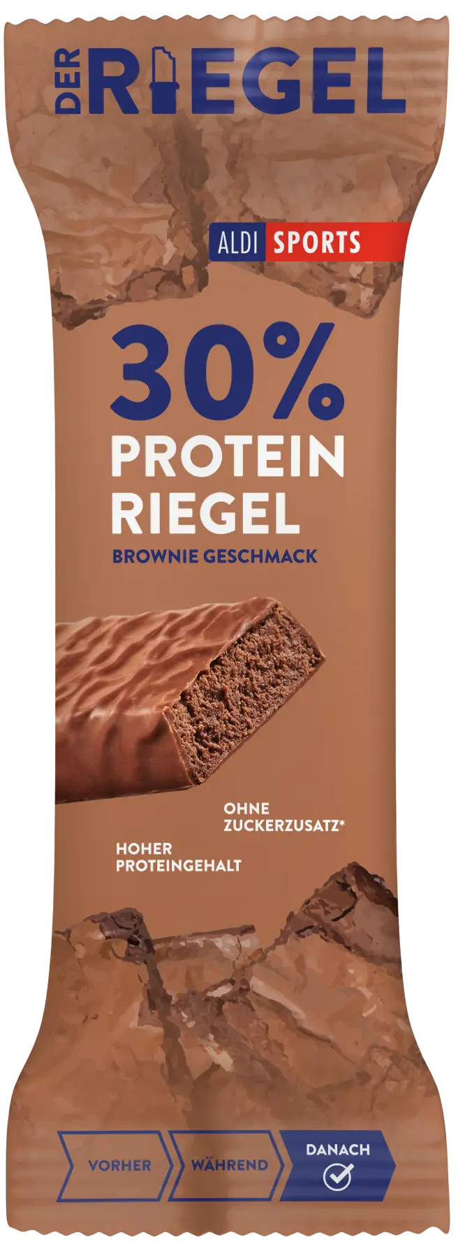 30% Protein Riegel Brownie – Produktbild | Aldi Sports